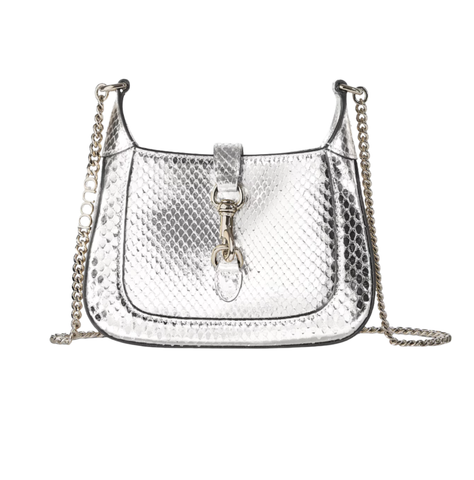 Gucci Jackie Notte Mini Python Bag